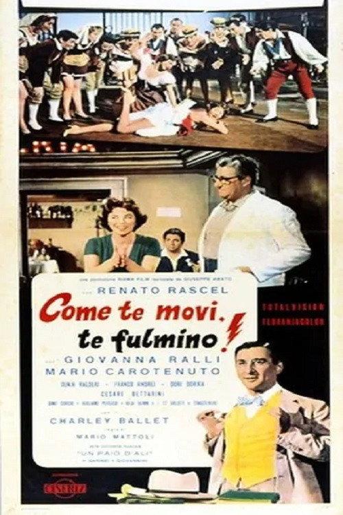 Move and I'll Shoot 1958 official movie poster