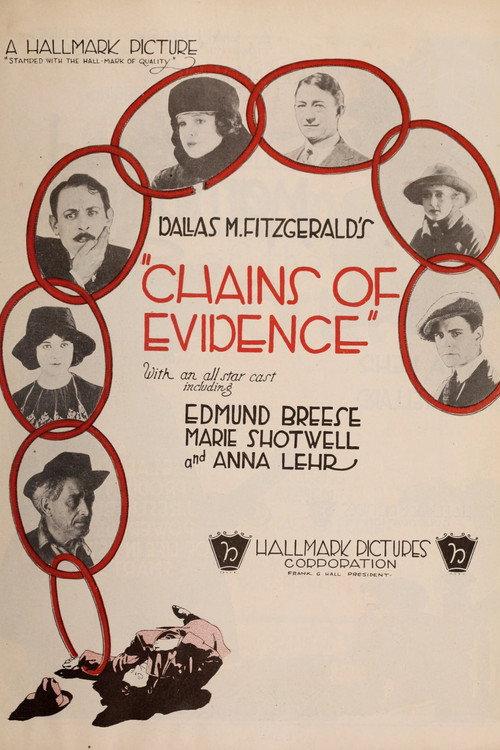 Chains of Evidence 1920 official movie poster