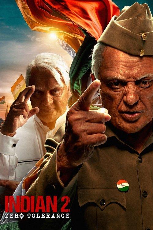 Indian 2: Zero Tolerance 2024 official movie poster