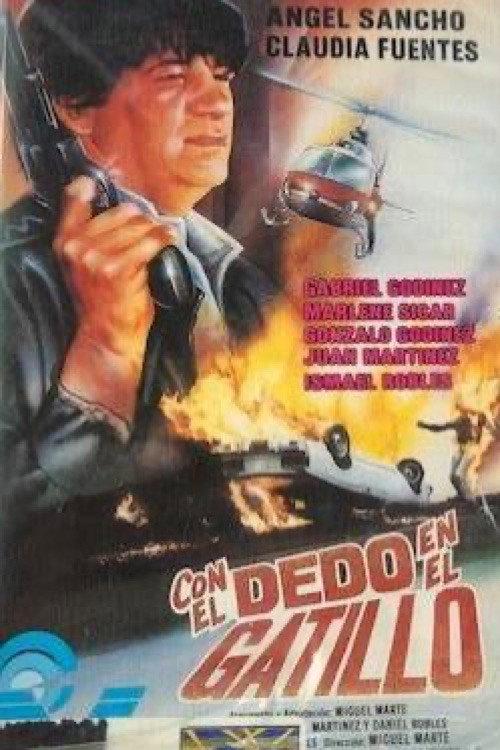 Con el dedo en el gatillo 1992 official movie poster