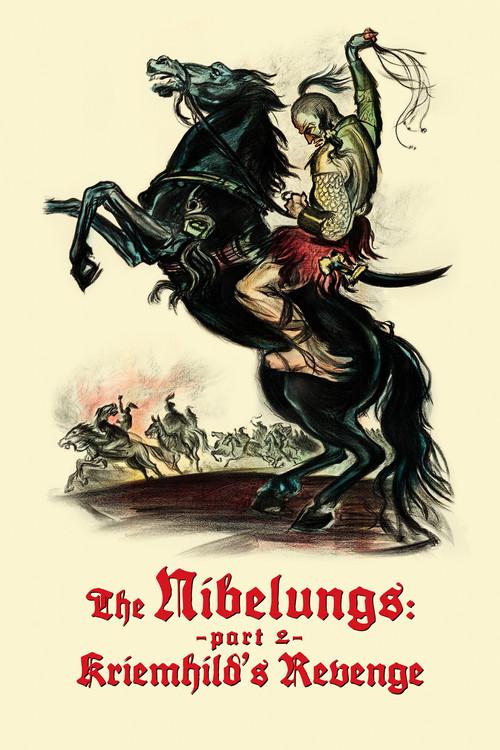 Die Nibelungen: Kriemhild's Revenge 1924 official movie poster