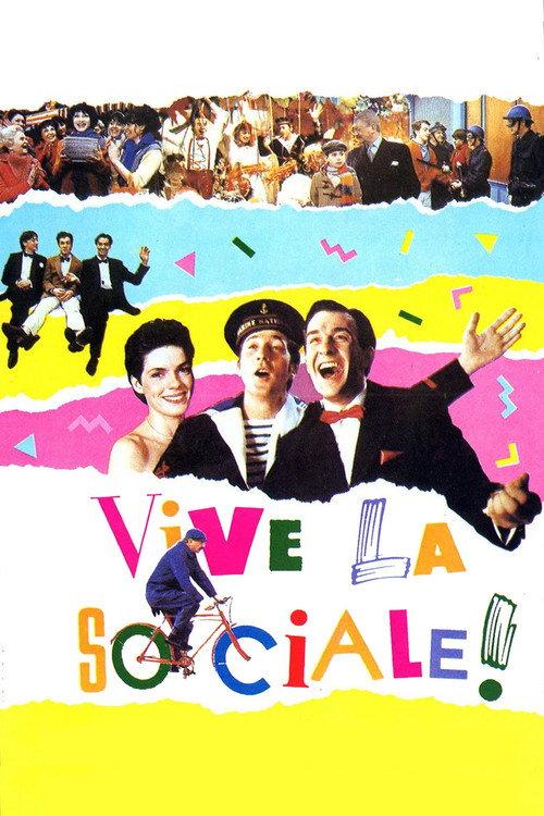 Vive la sociale ! 1983 official movie poster