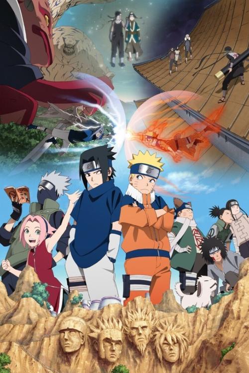 Naruto 20th Anniversary - Road of Naruto 2022 official movie poster