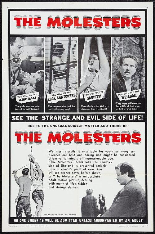 The Molesters 1963 official movie poster