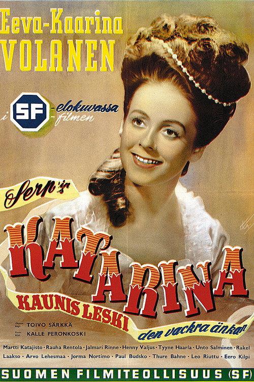 Katarina kaunis leski 1950 official movie poster