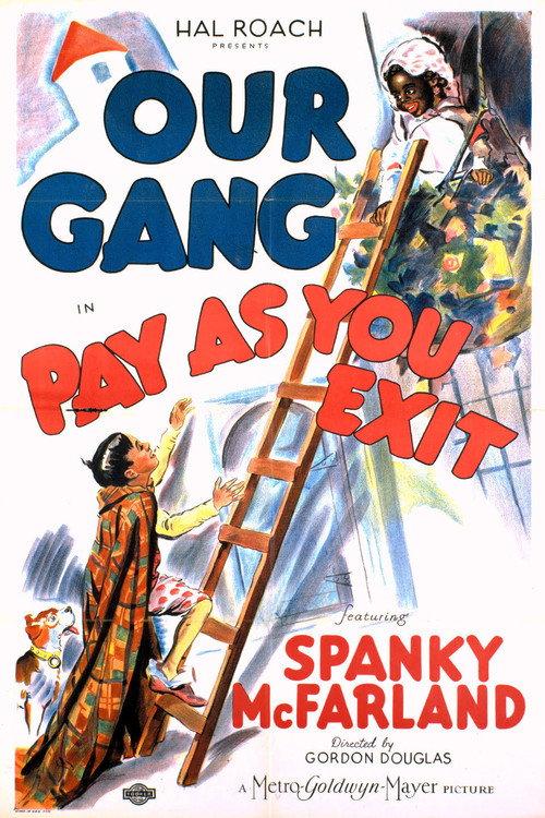 Pay As You Exit 1936 official movie poster