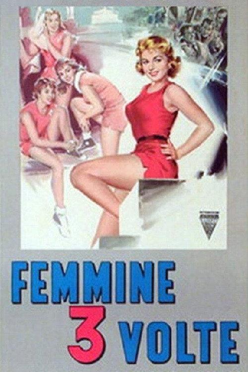 Female Three Times 1957 official movie poster