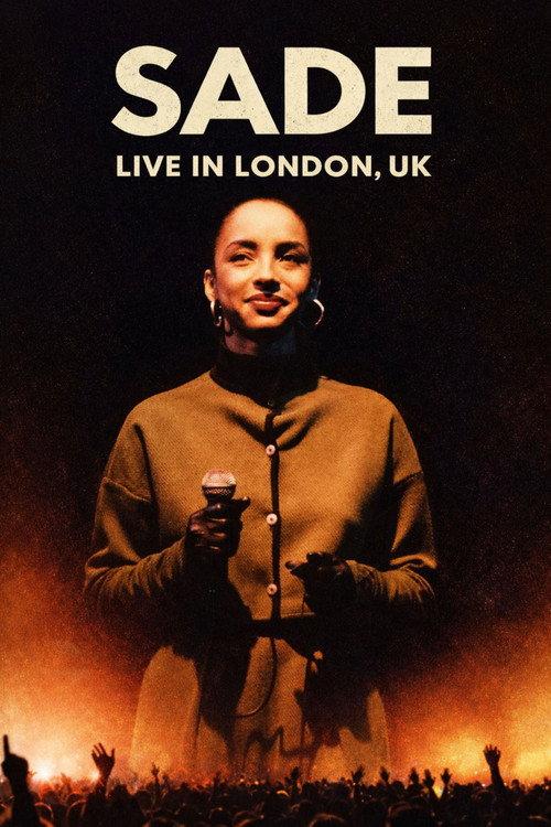 Sade: Live in London, UK 1984 official movie poster