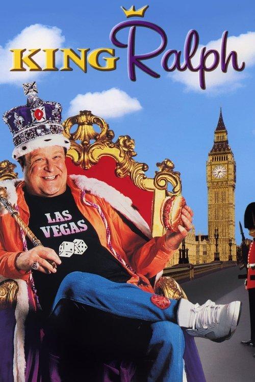 King Ralph 1991 official movie poster