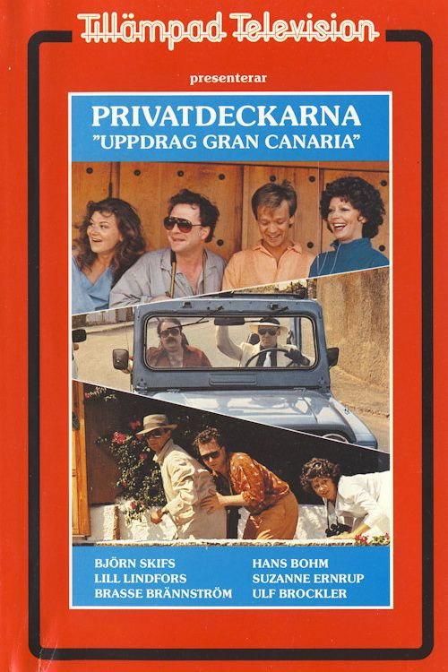 Privatdeckarna: Uppdrag Gran Canaria 1984 official movie poster