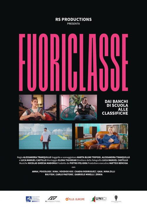 Fuoriclasse - Dai banchi di scuola alle classifiche 2021 official movie poster