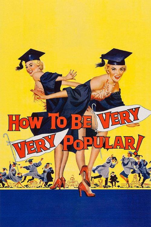How to Be Very, Very Popular 1955 official movie poster