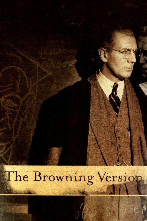 The Browning Version 1951 official movie poster