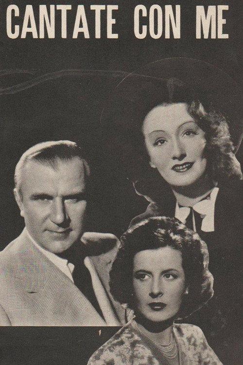 Cantate con me! 1940 official movie poster