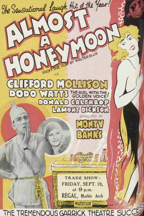 Almost a Honeymoon 1930 official movie poster