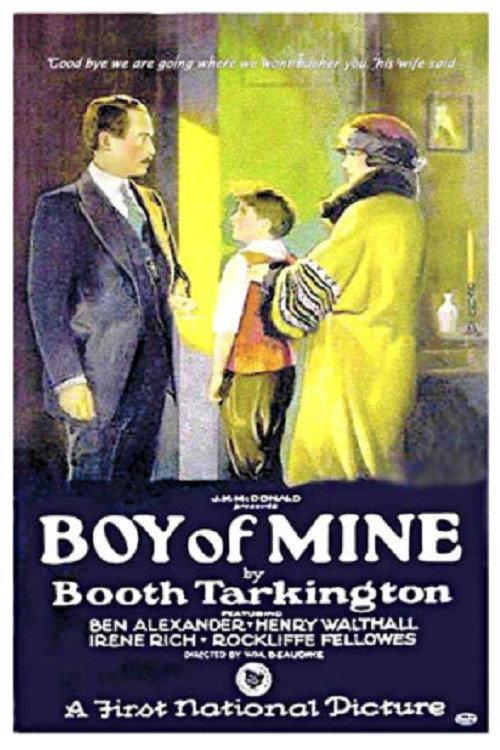 Boy of Mine 1923 official movie poster