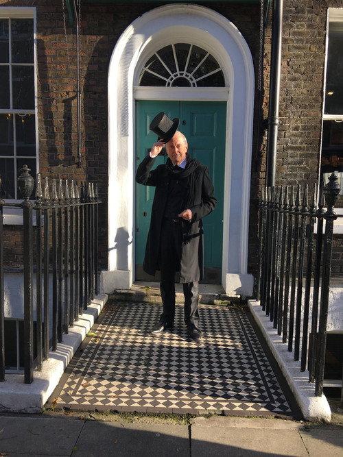 In Charles Dickens Footsteps with Gyles Brandreth 2021 official movie poster