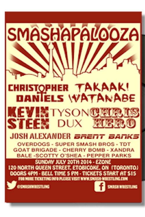Smash Wrestling Smashapalooza 2014 2014 official movie poster
