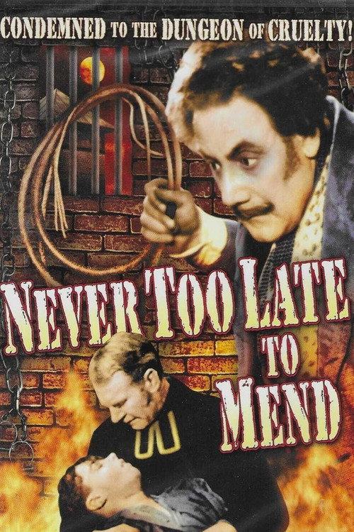 It's Never Too Late to Mend 1937 official movie poster