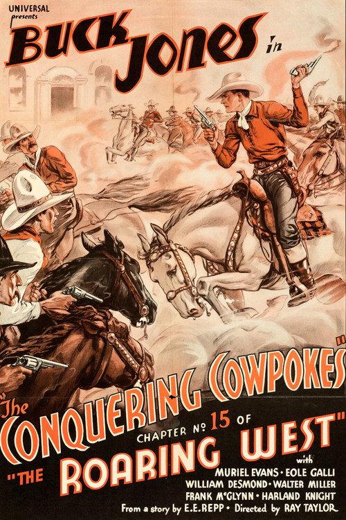 The Roaring West 1935 official movie poster
