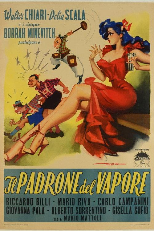 Il padrone del vapore 1951 official movie poster