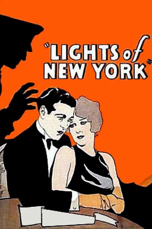 Lights of New York 1928 official movie poster