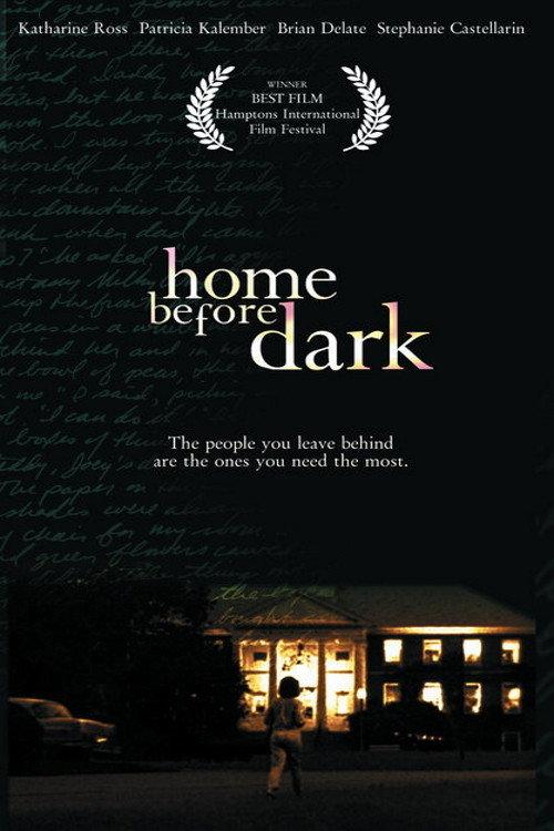 Home Before Dark 1997 official movie poster