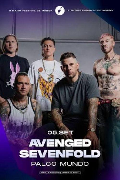 Avenged Sevenfold - Rock in Rio 2026 2026 official movie poster