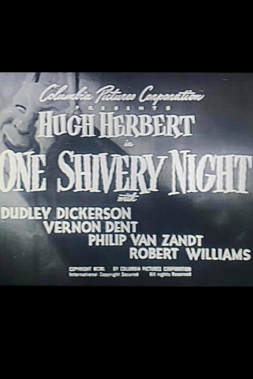 One Shivery Night 1950 official movie poster