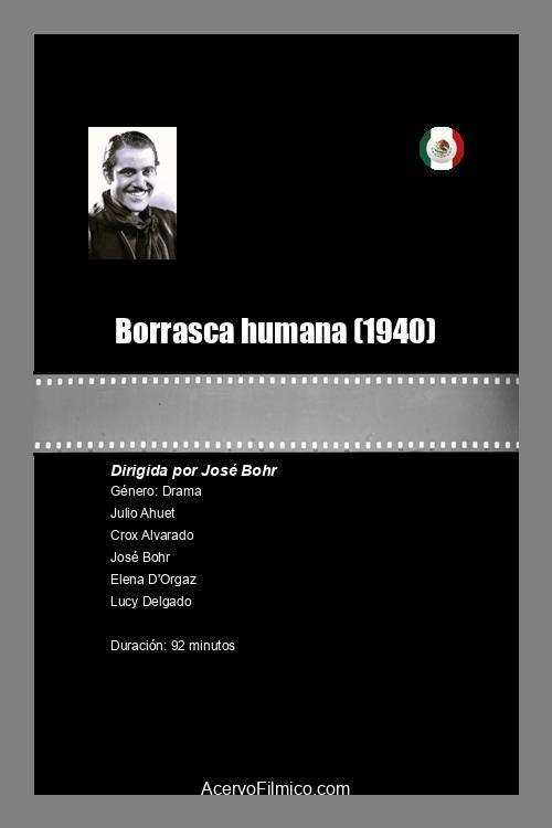 Borrasca humana 1940 official movie poster