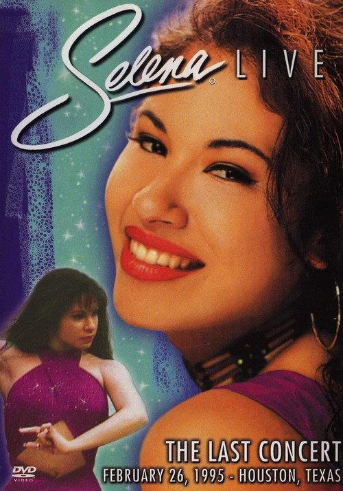 Selena Live! The Last Concert 1995 official movie poster