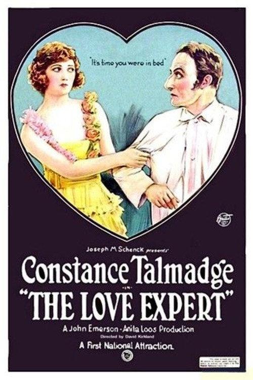 The Love Expert 1920 official movie poster
