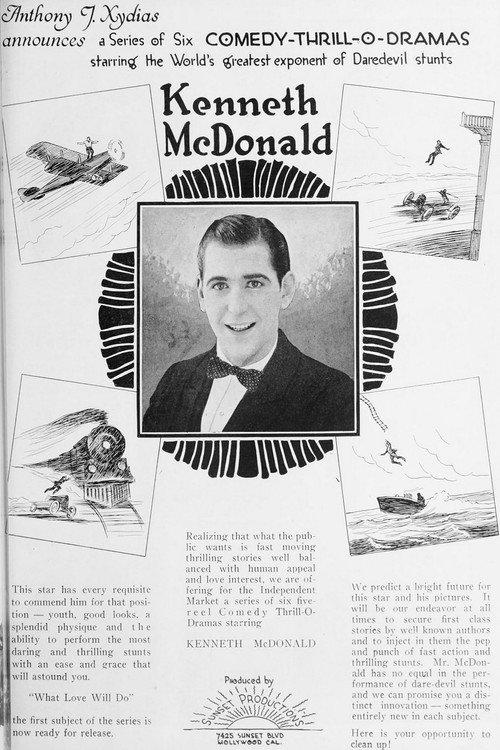 After a Million 1924 official movie poster