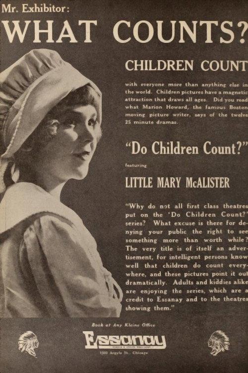 Do Children Count? 1917 official movie poster