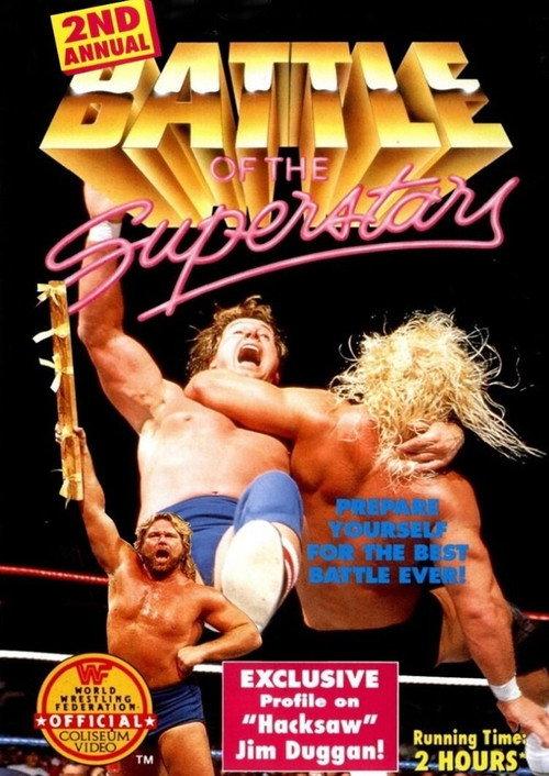 2nd Annual Battle of the WWE Superstars 1991 official movie poster