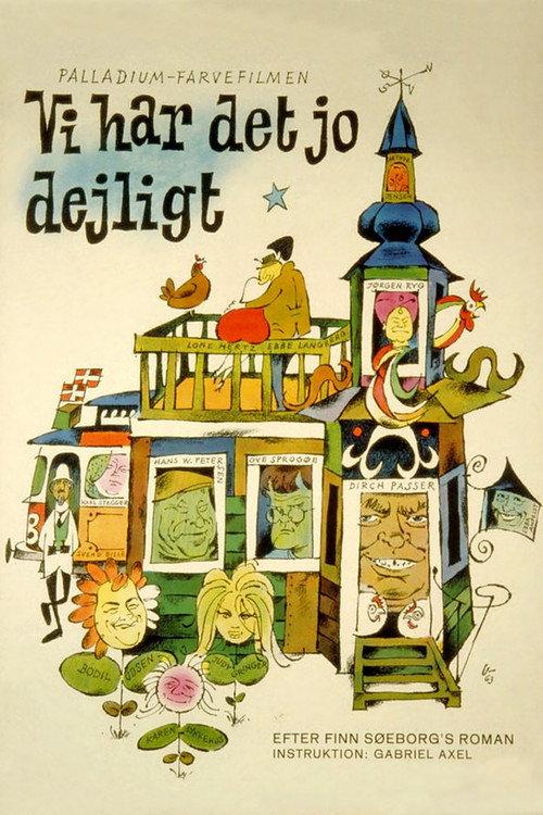 Vi har det jo dejligt 1963 official movie poster