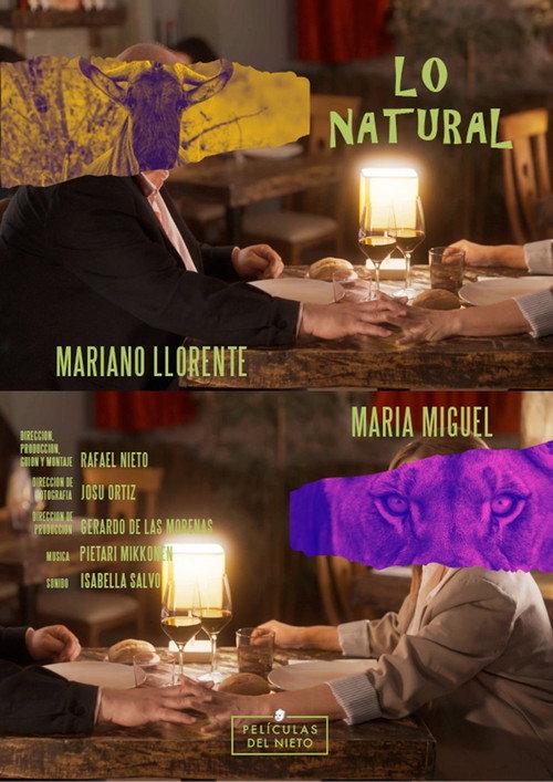 Lo natural 2025 official movie poster