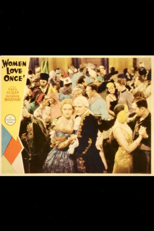 Women Love Once 1931 official movie poster