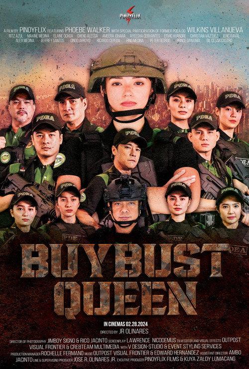 The Buy Bust Queen 2024 official movie poster