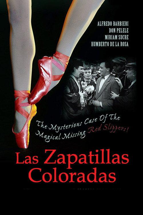 Las zapatillas coloradas 1952 official movie poster