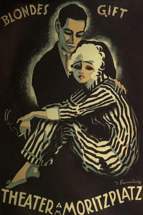 Blonde Poison 1919 official movie poster