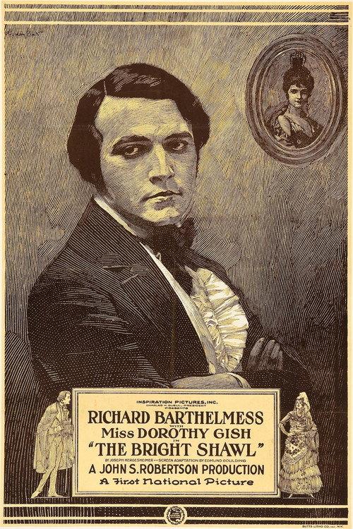The Bright Shawl 1923 official movie poster