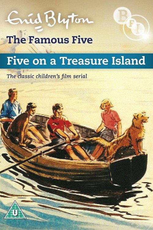 Five on a Treasure Island 1957 official movie poster
