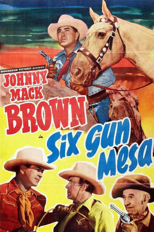 Six Gun Mesa 1950 official movie poster