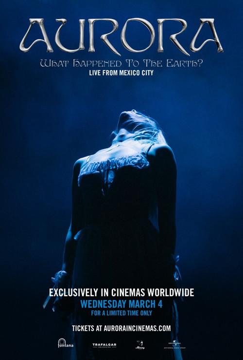 AURORA: What Happened to the Earth? Live From Mexico City 2026 official movie poster
