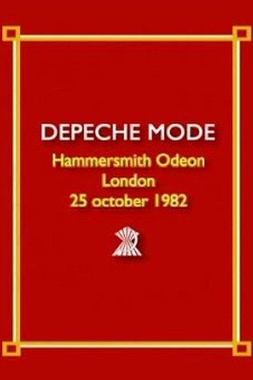 Depeche Mode - Live at Hammersmith Odeon 1982 1982 official movie poster