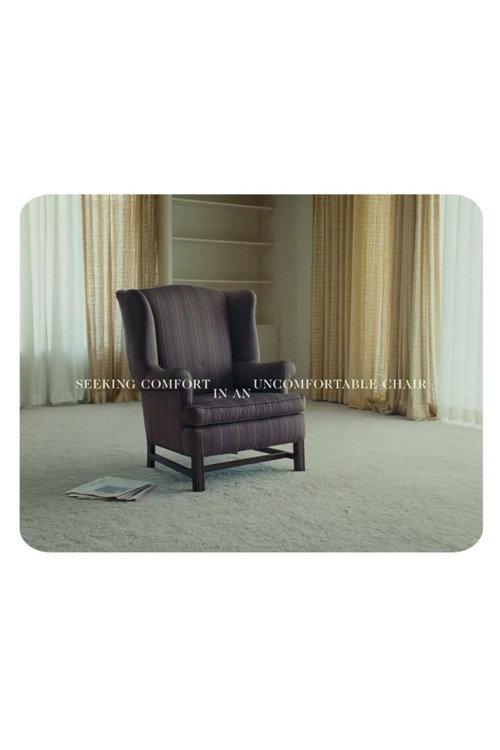 Seeking Comfort In An Uncomfortable Chair 2023 official movie poster