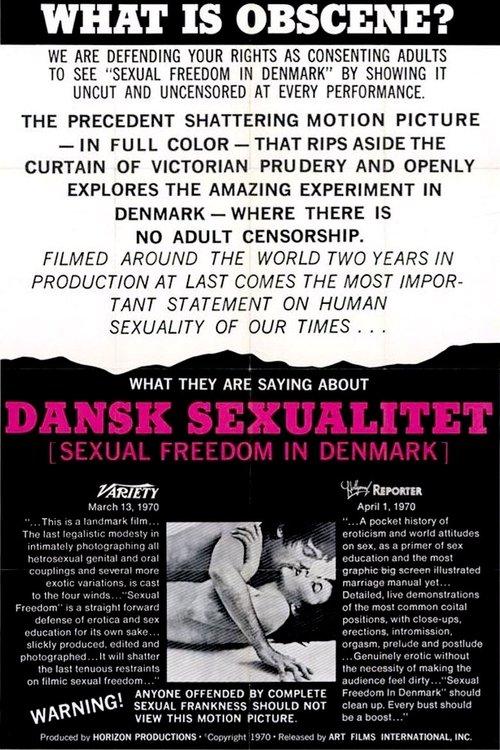 Sexual Freedom in Denmark 1970 official movie poster