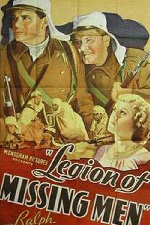 The Legion of Missing Men 1937 official movie poster