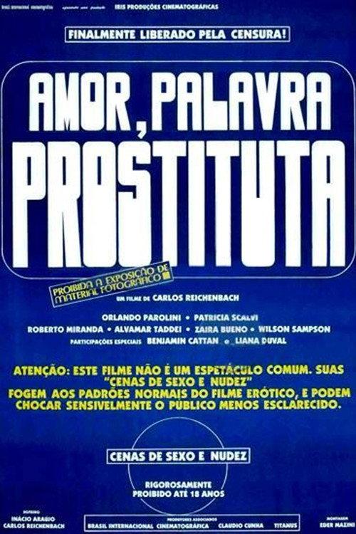 Amor, Palavra Prostituta 1982 official movie poster